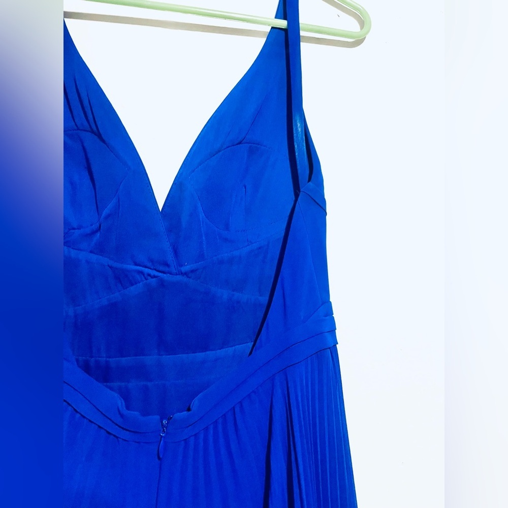 Laundry By Shelli Segal Royal Blue Maxi Dress - Picture 6 of 8